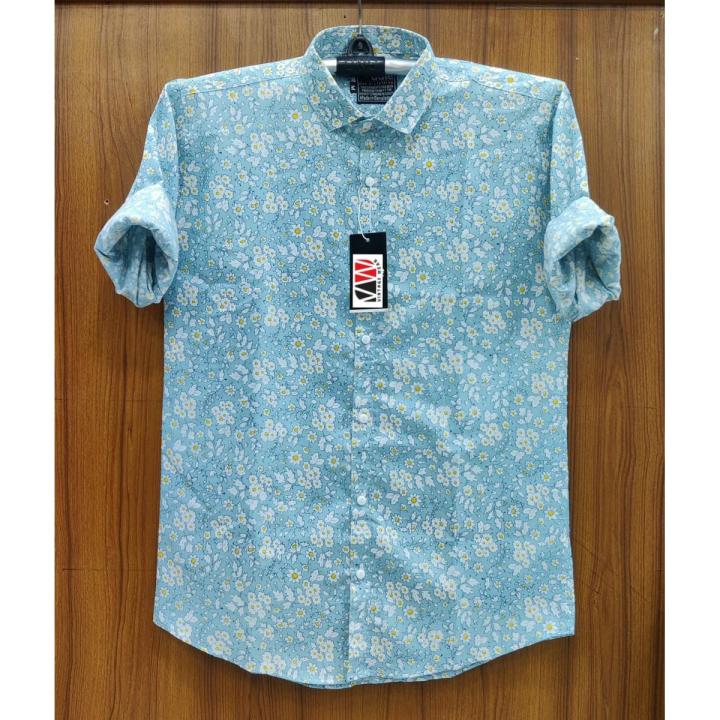Men Cotton Multicolor Color Casual Full Sleeve Shirt For Men | Daraz.com.bd