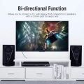 Vention BCB Series 3.5mm Jack to 3RCA Cable 1.5m 2m Jack 3.5mm to AV Converter Cable Metal Shell for Stereo VCD DVD Computer Gilding Process. 