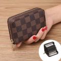 Brown Dedit Or Credit Card Holder With Wallet for Men And Women.