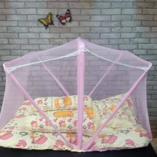 Baby Sleeping Bed With Mosquito Net and Pillow