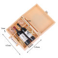 Miniature Food Play Doll House  Red  Box Play House Scene Props Figure Accessories Model. 