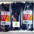 Imported China 6nch 150mm Black Cable Ties 100 Pcs Pack Heavy Duty Nylon Self-Locking Electric Zip Tie RM.
