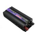 1600W Pure Sine Wave Intelligent String Inverter Power Inverter Car Inverter Black 12V To 220V / 24V To 220V / 48V To 220V / 60V To 220V - Battery 12v. 