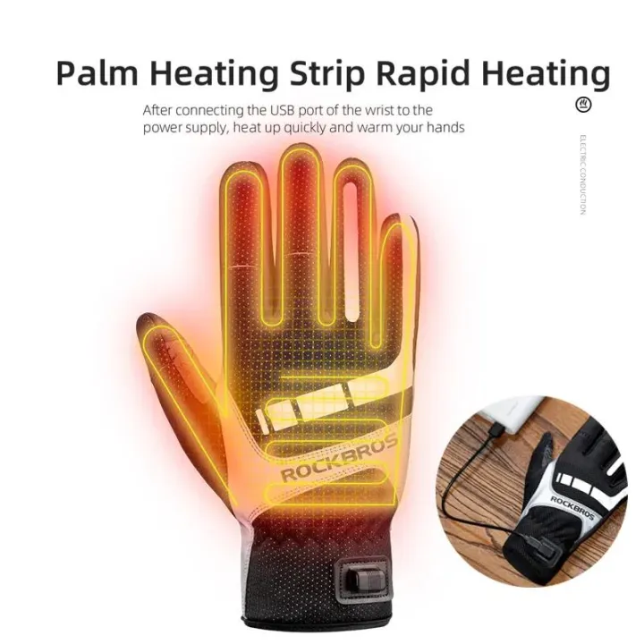 ROCKBROS%20Warm%20Bicycle%20Gloves%20Anti-static%20Men's%20Cycling%20Gloves%20Breathable%20USB%20Rapid%20Heating%20E-bike%20Motorcycle%20Gloves%20Man%20Women%20-%20Image%204