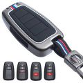 Premium Metal Remote Key Cover – Zinc Alloy Protective Shell for Toyota, Honda, Nissan, Mitsubishi, Hyundai, MG, BMW.. 