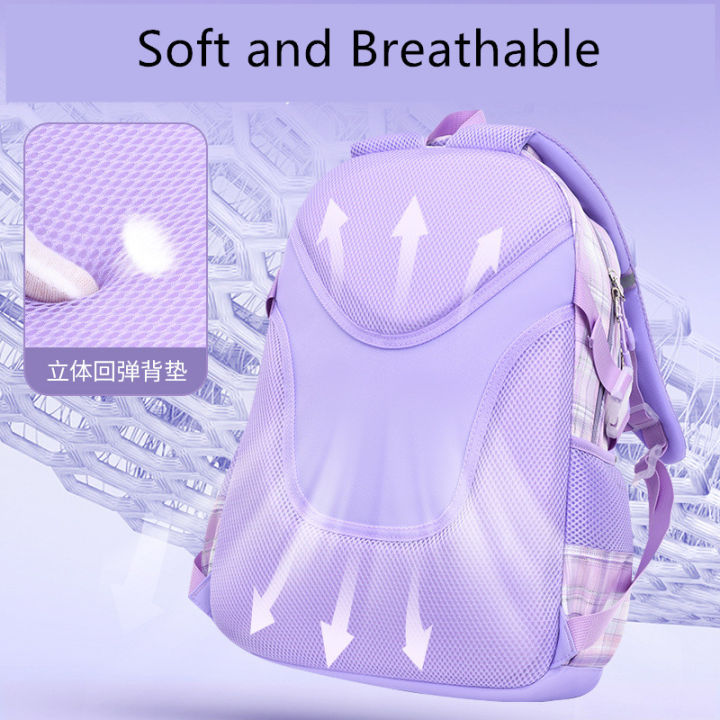 purple%20school%20bags%20for%20kids%20plaid%20book%20bag%20pink%20waterproof%20School%20backpacks%20for%20girls%20large%20capacity%20backpack%20with%20many%20pockets%20-%20Image%203
