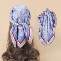 Fashion Hijab Scarf For Women Small Handkerchief Neck Scarves Square Headband Cute Shawls Bandana Head Scarfs For Ladies 70*70CM. 