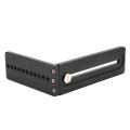 L-shaped Camera Quick Release Plate Aluminum Alloy Universal L Bracket. 