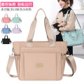 Large Capacity Handbag Women's 2024 New Versatile Oxford Cloth Shoulder Bag Lightweight Crossbody Bag Handheld Multipurpose Women's Bag. 
