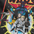 Retro Stars War Comic Men T Shirt Casual Tee Shirt Short Sleeve Crewneck T-Shirts 100% Cotton Summer Clothes.
