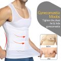 Men Shapewear Hook Eye Closure Adjustable Tummy Control Vest Waist Trainer Slimming Abdomen Tank Top Breathable Mesh Body Shaper. 