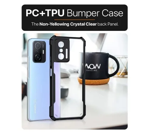 WOW%20Imagine%20Polycarbonate%20Back%20Case%20Cover%20For%20%F0%9D%90%97%F0%9D%90%A2%F0%9D%90%9A%F0%9D%90%A8%F0%9D%90%A6%F0%9D%90%A2%20%F0%9D%90%8C%F0%9D%90%A2%20%F0%9D%9F%8F%F0%9D%9F%8F%F0%9D%90%93%20%7C%20Mi%2011T%20Pro%20%7C%20Crystal%20Clear%20Transparent%20Mobile%20Phone%20Cover%20%7C%20Hard%20Bumper%20%7C%20Full%20Armor%20Shockproof%20Device%20&%20Camera%20Protection%20%7C%20Black%20%F0%9D%90%97%F0%9D%90%A2%F0%9D%90%9A%F0%9D%90%A8%F0%9D%90%A6%F0%9D%90%A2%20%F0%9D%90%8C%F0%9D%90%A2%20%F0%9D%9F%8F%F0%9D%9F%8F%F0%9D%90%93%20/%20Mi%2011T%205g%20/%20Mi%2011T%20Pro%205%20-%20Image%205