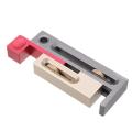 Durable Drillpro Table Saw Slot Adjuster Mortise and Tenon Tool Woodworking Movable Measuring Woodworking Tools. 