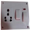 16 amp 5 Pin Multi Function Socket with Fuse 1 gang (Business Series). 