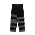 Tassel Pants Men's Fashion Brand Pendant Wide Leg Hip Hop Lazy Wind Jeans Couple's Pants Loose Jeans Men. 