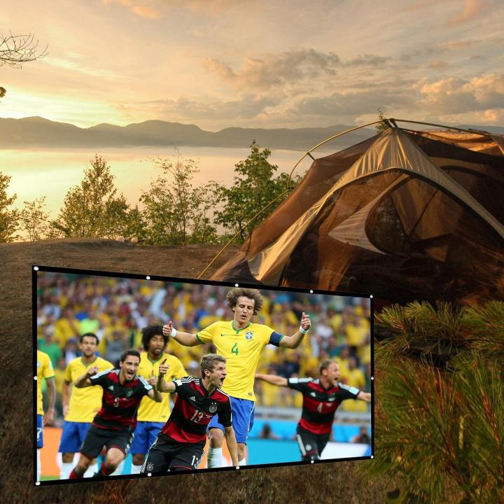 72%20%20Inch%20Projection%20Screen-16:9%20HD%20Portable%20Projector%20Movie%20Screen%20Foldable%20Anti-crease%20Wall%20Mounted%20With%20Hooks%20For%20Home%20Theater%20Support%20Double%20Sided%20Projection%20-%20Image%209
