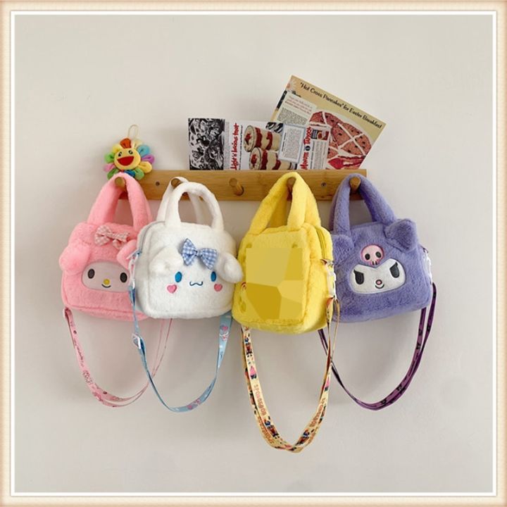 Sanrio%20Plush%20Bag%20Cinnamoroll%20Kuromi%20Melody%20Stuffed%20Soft%20Crossbody%20Bag%20Girls%20Birthday%20Gifts%20Kawaii%20Backpack%20Portable%20Handbag%20Toy%20-%20Image%202