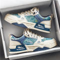 Guochao men's shoes 2023 new summer breathable and versatile niche original casual sneakers with thick soles and anti-slip sports trendy shoes.
