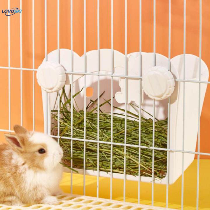 Rabbit%20Hay%20Feeder%20Bunny%20Hay%20Holder%20Storage%20Less%20Wasted%20Guinea%20Pig%20Hay%20Feeder%20White%20-%20Image%202
