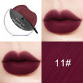 Lip-shaped Lipstick Makeup Lazy Blush Lipstick Matte Makeup Effect Moisturizing Lip Gloss Waterproof Non-stick Cup1PCS.