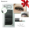 【The Edge of Beauty】3D W Russian volume cilios W Four Leave Clover Remade Bloom Fans Mix Korean Makeup Fake Cil Mink Lash. 