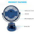 Portable Mute USB Clip-on Fan Mini Ultra Quiet Clip Fan 720° Degree Rotatable Strong Wind Desktop Cooling Fan Summer Air Cooler. 