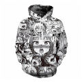 New Unisex 3D Japanese Anime Printed Hoodie Graphic Pullover Ahegao Hentai Japanese Anime Sweatshirts. 