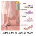 2 pcs Insole Pad Inserts Heel Post Back Breathable Anti-slip for High Heel Shoe High Heel Shoes Insoles Memory Foam.