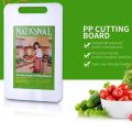 Kitchen Plastic Cutting Board, Plastic Chopping Board Vegetable Chopper Fruit Cutter Board for use in the Kitchen Cutting. 