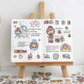 Panda Online Cute Stickers Ins Waterproof Cartoon Sticker Set Diary Phone Scrapbook Decorate - sticker.