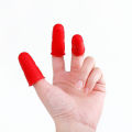 3Pcs Silicone Anti-cut Heat Resistant Finger Protector Fingers Cap Cooking Tool Fullhouse. 