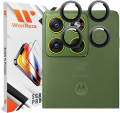 For Motorola Moto Edge 70 5G Camera Protector WSKEN Metal Ring Tempered Glass Camera Lens Protector 100% Original.