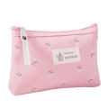 Portable Korean Style Canvas Waterproof Makeup Bag Flower Pattern Large Capacity Toiletry Storage Bag for Women Girls Outdoor Travel Cosmetic Bags. 