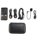 3X Voice Changer Handheld Microphone Voice Changer with Sound Multifunctional Effects Machine for Phone//Switch (I9). 