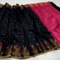 Exclusive Fashionable Tangail Half Silk Jamdani Saree For Women by Tangail saree shopping - Sari - শাড়ি. 