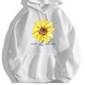 Cross-border women's spring and autumn fashion printing after bag collar velvet hooded sweatshirt female student foreign trade jacket wholesale.