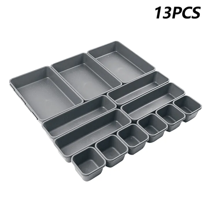 13Pcs%20Drawer%20Organizers%20Separator%20for%20Home%20Office%20Desk%20Stationery%20Storage%20Box%20-%20Image%205