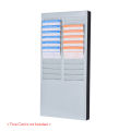 DOYO Time Card Rack Wall Mount Holder 24 Pocket Slot for Attendance Recorder Punch Time Office.