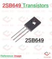 5Pcs- 2SB649A 2SB649 B649 649 PNP Transistor 120V 1.5A 20W Silicon Bipolar Power Transistors Triode TO-126 Package Electronics Parts IC Electrical Circuitry & Parts.