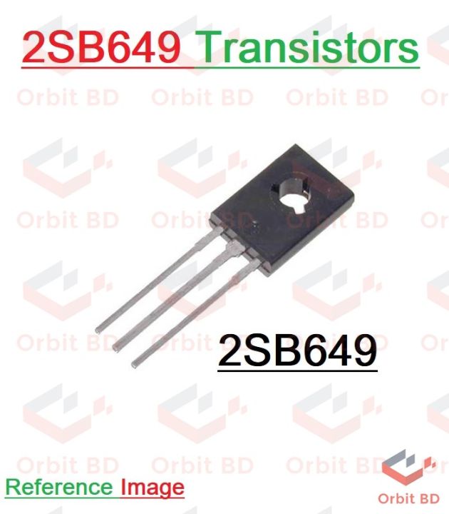 5Pcs-%202SB649A%202SB649%20B649%20649%20PNP%20Transistor%20120V%201.5A%2020W%20Silicon%20Bipolar%20Power%20Transistors%20Triode%20TO-126%20Package%20Electronics%20Parts%20IC%20Electrical%20Circuitry%20&%20Parts%20-%20Image%202