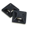 100 Pcs Self Adhesive Cable Tie Mount Base Holder 20 x 20 x 6mm.