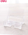 Deli Bussiness Card Holder 7621 Transparent (1pc).