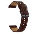 22mm Leather Strap Watchband Wristband For Xiaomi MI Watch Color Wriststrap Quick Releas Bracelet For Amazfit GTR 2e / GTR 47mm. 
