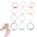 Shoe Decoration Anti-drop Heel Straps For High Heels Adjustable Non-slip Straps Sandals Toe Laces High Elastic Shoelaces.