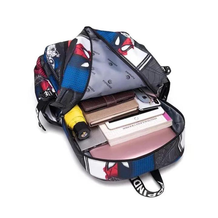 Fashion%20Trend%20Anime%20Backpack%20Men%20Students%20Schoolbag%20Spider%20Sharks%20Print%20Simple%20Personality%20Junior%20Bagpacks%20Laptop%20Bag%20Rucksack%20-%20Image%206