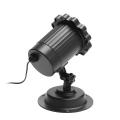 Outdoor Moving Laser Projector LED Light Snowflake Pattern Christmas 100-240V [EU Plug]. 