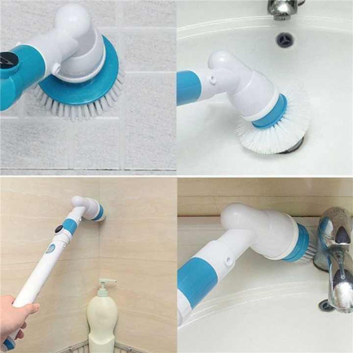 6Pcs%20Electric%20Cleaning%20Brush%20Heads%20Tile%20Bathroom%20Kitchen%20Multi-Purpose%20Uses%20Turbo%20Scrub%20Replaceable%20Brush%20Head%20Set%20-%20Image%203