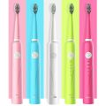 Langtian Tooth Brush Electric Oral Toothbrush Sonic Rechargeable Electric Toothbrush Adults 4 Replaceable Toothbrush Attachments.