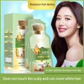 10Pcs Natural Plant Bubble Hair Dye Essence Hair Color Cream Scalp Hair Color Hurt Easy-to-wash Does Washing Not Cream Hair Color.