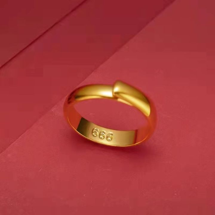 Grab%20the%20Vietnamese%20sand%20gold%20classic%20light%20version%20ring.%20Couple%20style%20open%20adjustable%20ring%20with%20plain%20ring%20as%20a%20gift%20for%20boyfriend%20and%20girlfriend.%20-%20Image%203